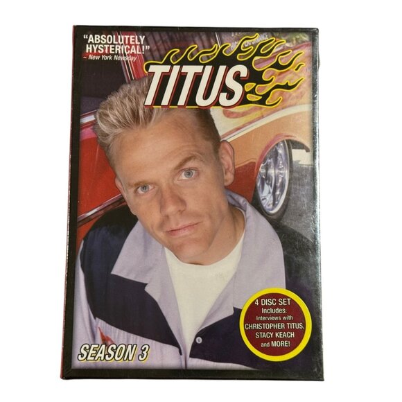 Titus Season 3 DVD 4-Disc Set New Sealed - Picture 1 of 6